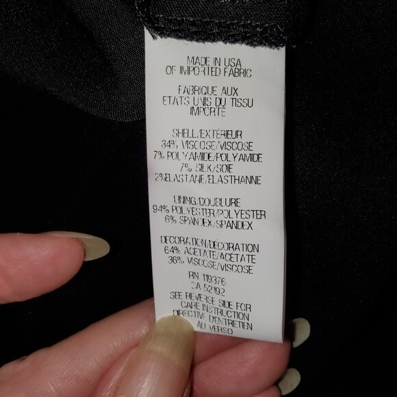 Helmut Lang Black Sleeveless Open Cutout Back Drape Top Small - Picture 7 of 9